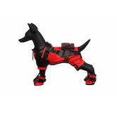 Halloweez Deadpool Dog Cosplay Costume - Stylish Superhero Pet Outfit for Halloween & Parties - Halloweez